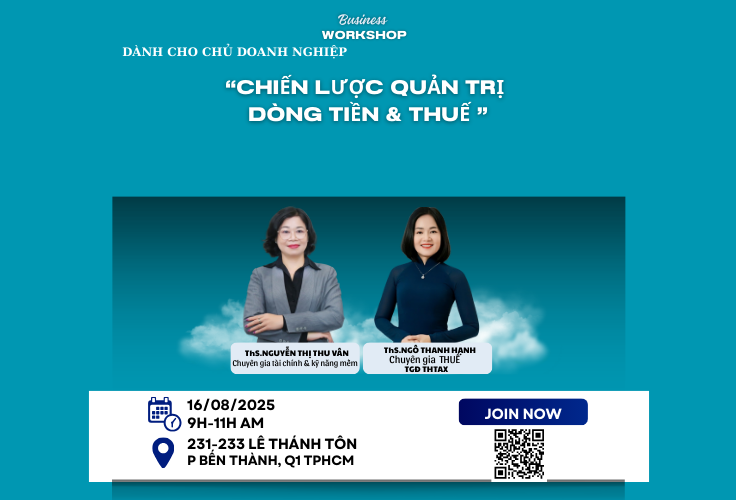 Chiến lược Quản trị Dòng tiền & Thuế 