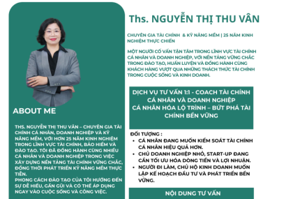 Coach Tài Chính Chuyên Sâu 1:1 - Cá Nhân & Doanh Nghiệp